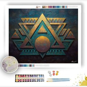 CELESTIAL GLYPH - Paint by Numbers Full Kit
