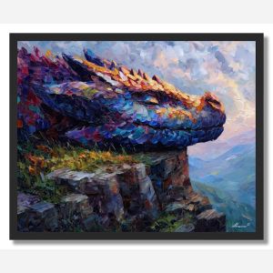 STONEFEATHER WYRM - FRAMED