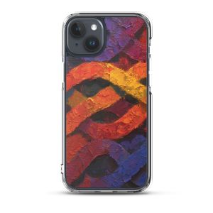 DISTANT TRACE - iPhone 15 Plus Clear case for iPhone®