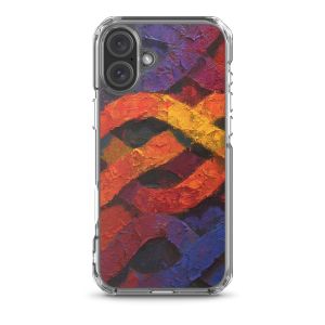 DISTANT TRACE - iPhone 16 Plus Clear case for iPhone®