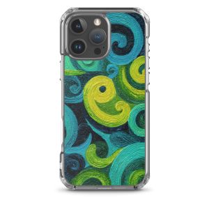 ELECTRIC SYMMETRY CONTOUR - iPhone 16 Pro Max Clear case for iPhone®