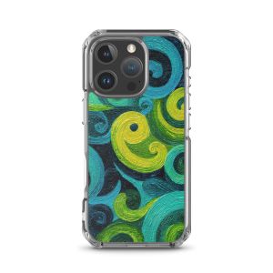 ELECTRIC SYMMETRY CONTOUR - iPhone 16 Pro Clear case for iPhone®