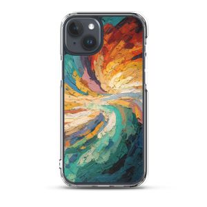 SOFT CASCADE DISTANT - iPhone 15 Plus Clear case for iPhone®