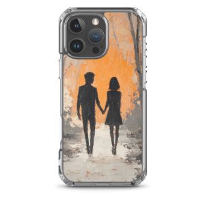 SOFT RESTING PAIR B&W - iPhone 16 Pro Max Clear case for iPhone®