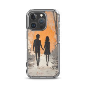 SOFT RESTING PAIR B&W - iPhone 16 Pro Clear case for iPhone®