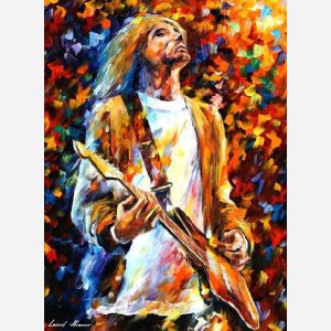 kurt cobain paintings