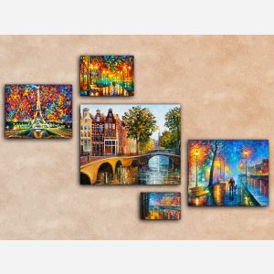 famous Afremov's painting