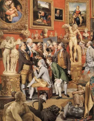 The Tribuna of the Uffizi Detail