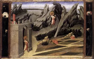 St John the Baptist Goes into the Wilderness