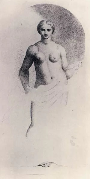 Standing Female Nude