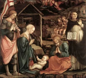 Adoration of the Child with Saints