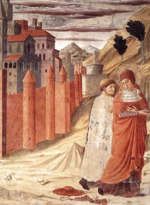 The Departure of St Jerome from Antioch