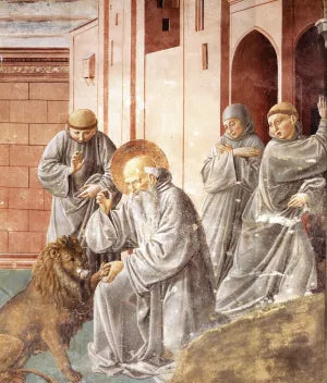 St Jerome Pulling a Thorn from a Lion's Paw