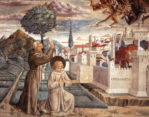 Scenes from the Life of St Francis Scene 6, North Wall