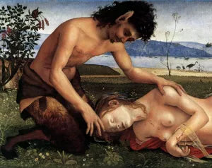 The Death of Procris Detail