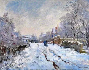 Snow Scene at Argenteuil