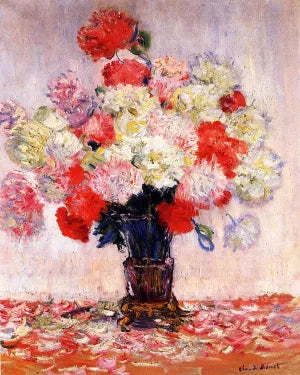 Vase of Peonies