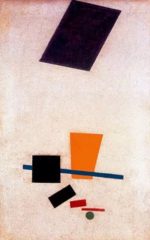 Suprematism Painterly Realism of a Football Player