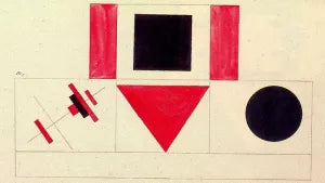 Suprematist Variations and Proportions of Colored