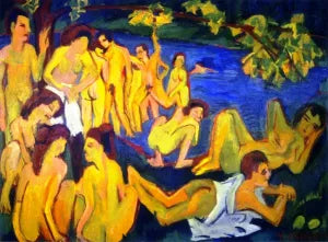 Bathers at Moritzburg