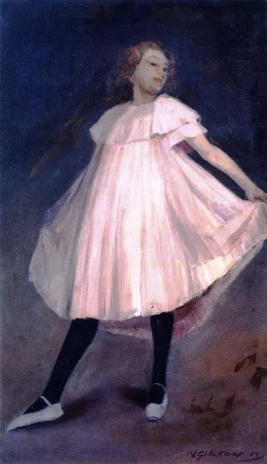 Dancer in Pink Dress