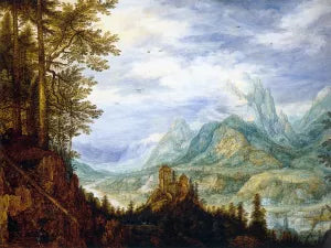 Mountainous Landscape with a Castle