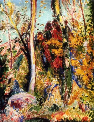 Landscape with Trees