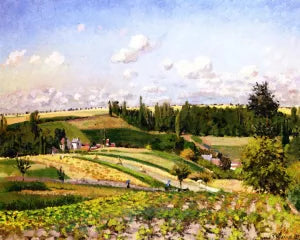 Landscape, Harvest, Pontoise