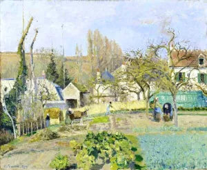 Kitchen Garden at l'Ermitage, Pontoise