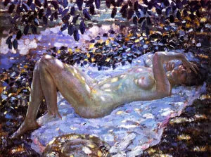 Nude in Dappled Sunlight