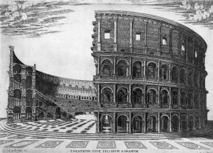 The Colosseum in Rome