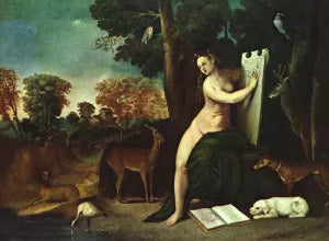 Circe and Her Lovers in a Landscape