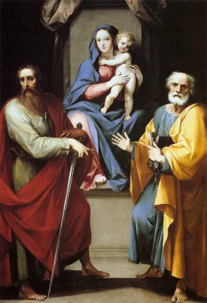 Madonna and Child with Sts. Peter and Paul