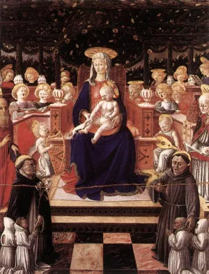 Virgin and Child with Saints Detail