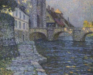 Gray afternoon at Moret