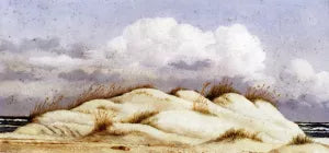 Sand Dunes and Clouds, Florida