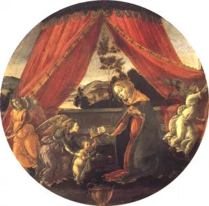 The Virgin and Child with Three Angels Madonna del Padiglione