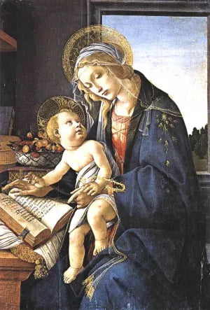 Madonna of the Book Madonna del Libro