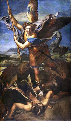 St Michael and the Satan