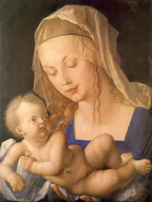 Madonna and Child with a Pear