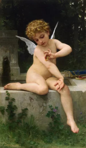 Cupid with Butterfly