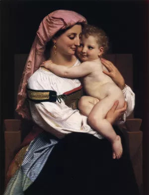 Woman of Cervara and Her Child