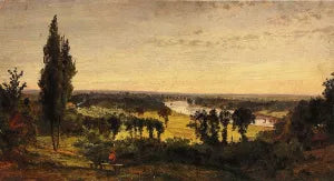 Richmond Hill and the Thames, London