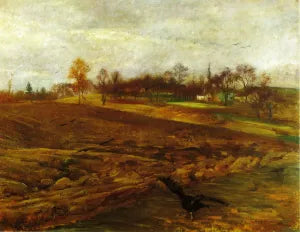 Large Landscape with Ravens