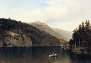 Looking West, from Dollar Island, Lake George