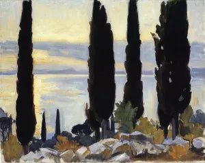 Cypress Trees at San Vigilio