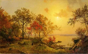 Autumn Landscape - View of Greenwood Lake