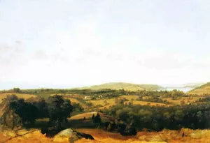 View of Narragansett Bay near Warwick, Rhode Island