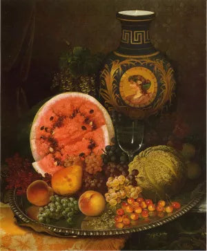 Still Life with Fruit and Vase