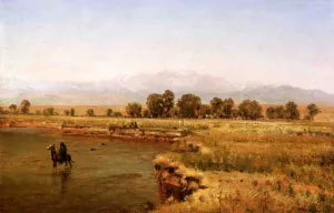 Indian Encampment on the Platte River, Colorado